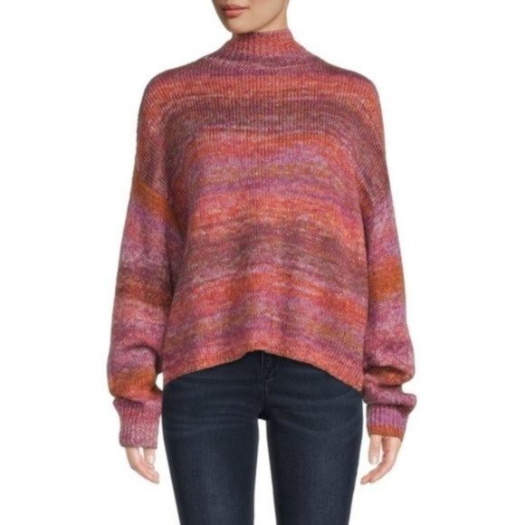Hudson Jeans Sweaters - HUDSON JEANS Space Dye Mock Neck Sweater - NWT